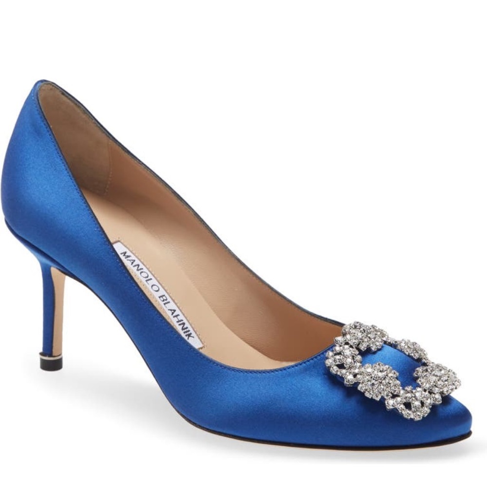 Manolo Blahnik Hangisi Cristal 41.5